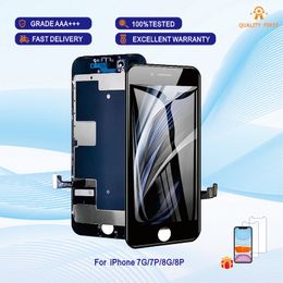 Quality AAA+++ Panels Display For iPhone 6SP 7P 8PLUS ESR LCD Touch Digitizer Complete Screen with Frame Assembly Replacement