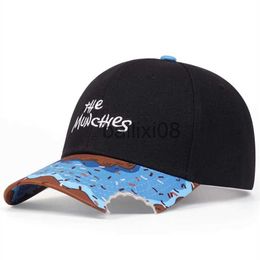 Ball Caps MUNCHIES Hip Hop Cap girl boy Fashion baseball Cap for men women adult Sports Casual Hat Outdoor Sun snapbk Hats J230807