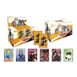 Card Games Jujutsu Kaisen Playing Cards Board Children Child Toy Christmas Gift Game Table Christma Toys Hobby Collectibles Drop Deliv Dhcxw