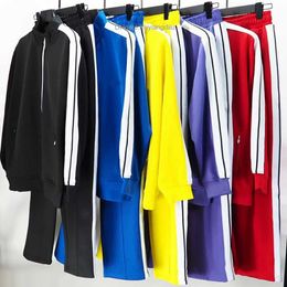 Palm Angel Brand Mens Womens Tracksuits Sweatshirts Suits Men Track Sweat Suit Coats Man Designers Jackets Hoodies Pants Angle Sportswear PG9J B9G2