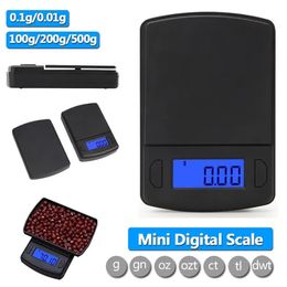 Measuring Tools Electronic Digital Scale 01001g Precision Scales Mini Jewellery Weighing with Backlight Gramme for Kitchen 230807