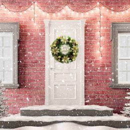 Household Welcome Garland Exquisite Decorative Wreath Artworks Reusable Festive Wreaths Ornament Holiday Party Supplies L230620
