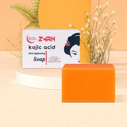 Kojie San Handmade Soap Skin Lightening Soap Bleaching Kojic Acid Glycerin Soap Deep Cleaning Brighten Skin Care