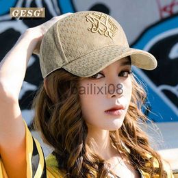 Ball Caps Baseball cap female brand classic blue cap tide female new 2023 web celebrity street hipster hat J230807
