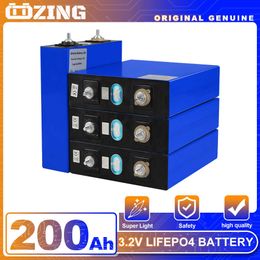 Brand New 3.2V Lifepo4 Battery 200Ah 32PCS Grade A Rechargable Lifepo4 Batteri Pack For Solar Yacht RV Home Energy Storage Cells