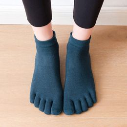Women Socks Five Finger Women'S Medium Tube Spring And Autumn Thin Cotton Split Toe Deodorization Sweat-absorbing