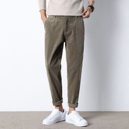 Men's Pants Fashion Winter and Autumn Cotton Casual Pants High Quality Mens Pants 230808
