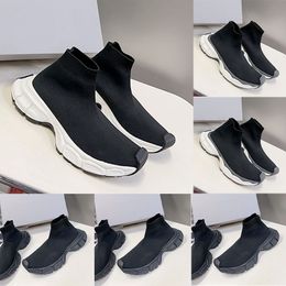 23SS New Season 3XL Speed Recycled Knit Sneakers Womens Men comfortably black 3D knit Extra light travel sports shoes white black Ultra flexible wear resistant Sole