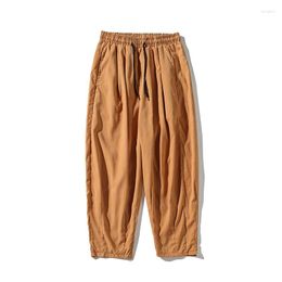 Men's Pants Autumn Oversize Joggers Men Straight-leg Baggy Trousers Fashion Korean Streetwear Bloomers Sweatpants Male Plus Size 5XL