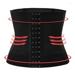 Women's Shapers Nadia Go Waist Trainer For Women Corset Vest Body Shaper Cincher Trimmer Tank Top Sport Girdle With Steel Bones