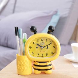 Table Clocks 2023 Small Alarm Clock Students Use Special Wake-up Artefact For Children Boys And Girls Desktop Boys.