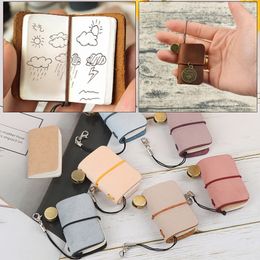 Notepads Mini Portable Notebook Core Travel Journal Booklet 4 6 2 8cm Notepad Diary Book Daily Planner Organiser Pocketbook Sketchbook 230808