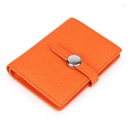 Wallets Womens Fold Purses Genuine Leather Fashion Short Money Bag Luxury Change Wallet Design Hasp Purse Small