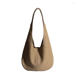 Evening Bags Designer Women Hobo Bag Large Capacity Shoulder Fashion Ladies Big High Quality Genuine Leather