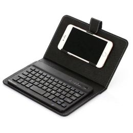 Keyboard Covers Mini Mobile Phone Bluetooth Wireless Leather Case with Protective Cover p230808