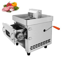 Electric Meat Slicer Stainless Steel Meat Cutter Machine Pull-out Blade Shred Dicing Machine Commercial Vegetable Slicer Machine