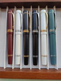 Fountain Pens Lemon Product M1 Piston Ink Metal Calligraphy Practise Fountain Pen Blade Long Knife Business Pen Nib Hand-Polished 230807