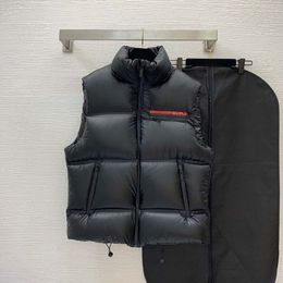 Designer Brand Gilet da uomo Piumini Autunno Inverno Antivento Warmoutwear cappotti donna uomo cerniera Gilet senza maniche con cappuccio parka giacca a vento invernale oversize 5XL6XL