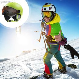 Ski Helmets Ski Helmet Integrally-Molded Sports Skateboard Anti-fog Helmets Safe Head Protection Tool for Women Motorcycle HKD230808