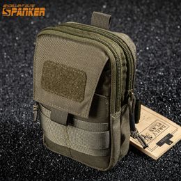 Day Packs EXCELLENT ELITE SPANKER EDC Tactical Waist Phone Bag Mobile Outdoor Military Molle Men Money Tool Pouch 230807