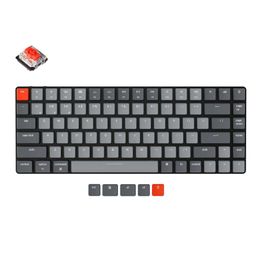 Keychron K3 A V2 Ultra-slim Wireless Mechanical Keyboard Gateron Switch White Backlit for Mac Windows HKD230808