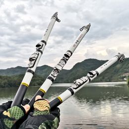 Boat Fishing Rods Fishing Rod Carbon Fiber Feeder Ultralight Portable For Freshwater Stream Q16A86 230807