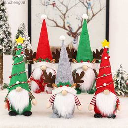 Christmas Home Ornament Gifts Christmas Gnome Faceless Doll Christmas Navidad Decorations For Home 2023 Cristmas Ornament
