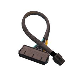 ATX PSU Standard 24Pin Female To 6P Male Internal Power Adapter Converter Cable for Acer N4670 All Series Mainboard 30CM