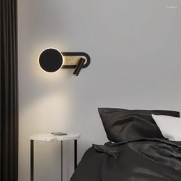 Wall Lamp Creative Bedside Light LED Modern For Bedroom Study Room El Read Night Spot 5W Sconce Deco Lighting