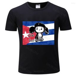 Men's T Shirts Tshirt Men Cotton Tops Shirt Short Sleeve Che Burashka Cheburashka Fashion Tee-shirt Man Tee Drop