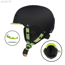 Ski Helmets 2018 New Safety Ski Helmet Men Women C Breathable Skating Skateboard Helmet Integrally-molded Ultralight Snowboard Helmet HKD230808