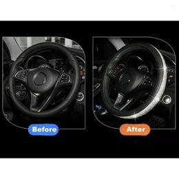 Steering Wheel Covers Fashion Accessories Cover 37cm-39cm All The Seasons Car SUV Handle M Size For 14inch-15inch