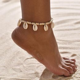 Anklets 2023 Foot Jewelry Summer Beach Shell For Women Barefoot Bracelet Ankle On Leg Female Boho Accessories