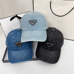 Designer Fashion Street Baseball Caps Hats For Men All Seasons Denim Luxury Three Colors Sunhats Ball Hat Adjustable Sports Casquette