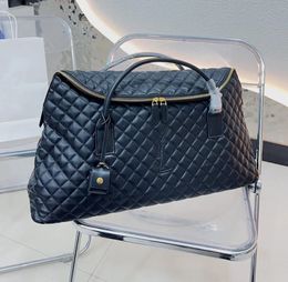 Leather Designer Handbag ES Quilted Travel Bag Famous Large Capacity Shoulder Men's and Women's Fashion Shopping