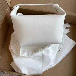 designer bag the row handbag ladies bucket head layer cowhide lunchbox senior texture leather Light luxury and high sense
