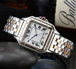 42mm Luxury Ceramic square watches for mens couple clocks black men's quartz Stainless steel belt wristwatches waterproof man relojes