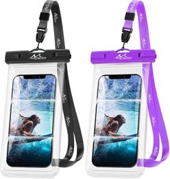 Backpack MoKo Waterproof Phone Case Holder 2Pcs for iPhone 1313 Pro Max1212 Max11 MaxXs MaxXR IPX8 Underwater dry Bag 230807