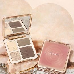 Blush Judydoll 3D Cute Highlighter Contour Blush Palette Natural Color Rendering Long-Lasting Waterproof Nude Makeup Korean Cosmetic 230807