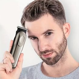 Father's Day Gift: Professional Electric Hair Clippers Cordless Beard Trimmer Shaver - Zero Gapped Hair Cutting Grooming Kit