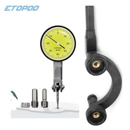 Gauges Half Round Combination dial test indicator Arc Holder 8mm Rod Dial Indicator Base Stand Centre Finder Measurement Tool Support 230807