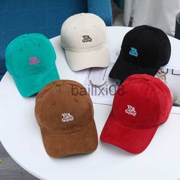 Ball Caps Brown Peaked Cap Men's and Women's Spring and Autumn Fashion Casual All-Match Embroidered Soft Top Baseball Cap J230807