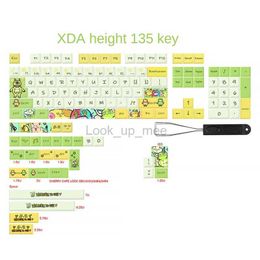 135-Key 7U Space Bar Split Space Bar Cap Five-Sided Sublimation Keycap For Mechanical Keyboard Keycap HKD230808