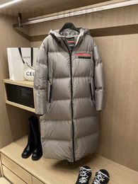 Women's Down & Parkas designer -30 ° C Extreme Cold Thickened Loose Large Size Long White Goose Coat Over Knee 8FUU