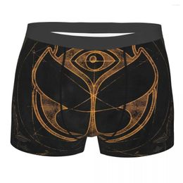 Underpants Tomorrowland Belgian Electronic Dance Underwear Men Sexy Printed Custom Music Festival Boxer Shorts Panties