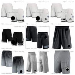 Mens OaklandRaidersFootball Shorts summer Elastic Waist Wear Sweatpants Vintage Split Pant Sport Hip Pop Drawstring shorts pants casual shorts