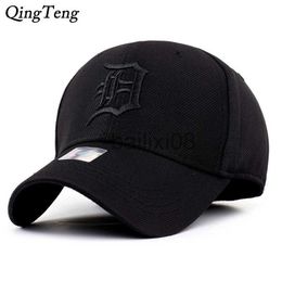 Ball Caps Blk Fitted Closed Full Baseball Cap Men Embroidered Letters Snapbk Hats Women Gorras Bone Male Trucker Hat Casquette J230807