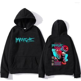 Men's Hoodies Parasyte The Maxim Hoodie Kiseijuu Sei No Kakuritsu Anime Graphic Sweatshirts Casual Long Sleeve Mens Pullovers Hooded Winter