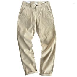 Men's Pants Sanded Twill Woven Casual