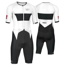 Cycling Jersey Sets TRIMTEX Trisuit Triathlon Skinsuit Clothing Jumpsuit Swimming Running Wetsuit Competition Apparel 230807